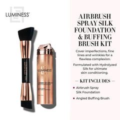 Luminess face palette with bronzer, blush, and highlighter for sculpted warmth