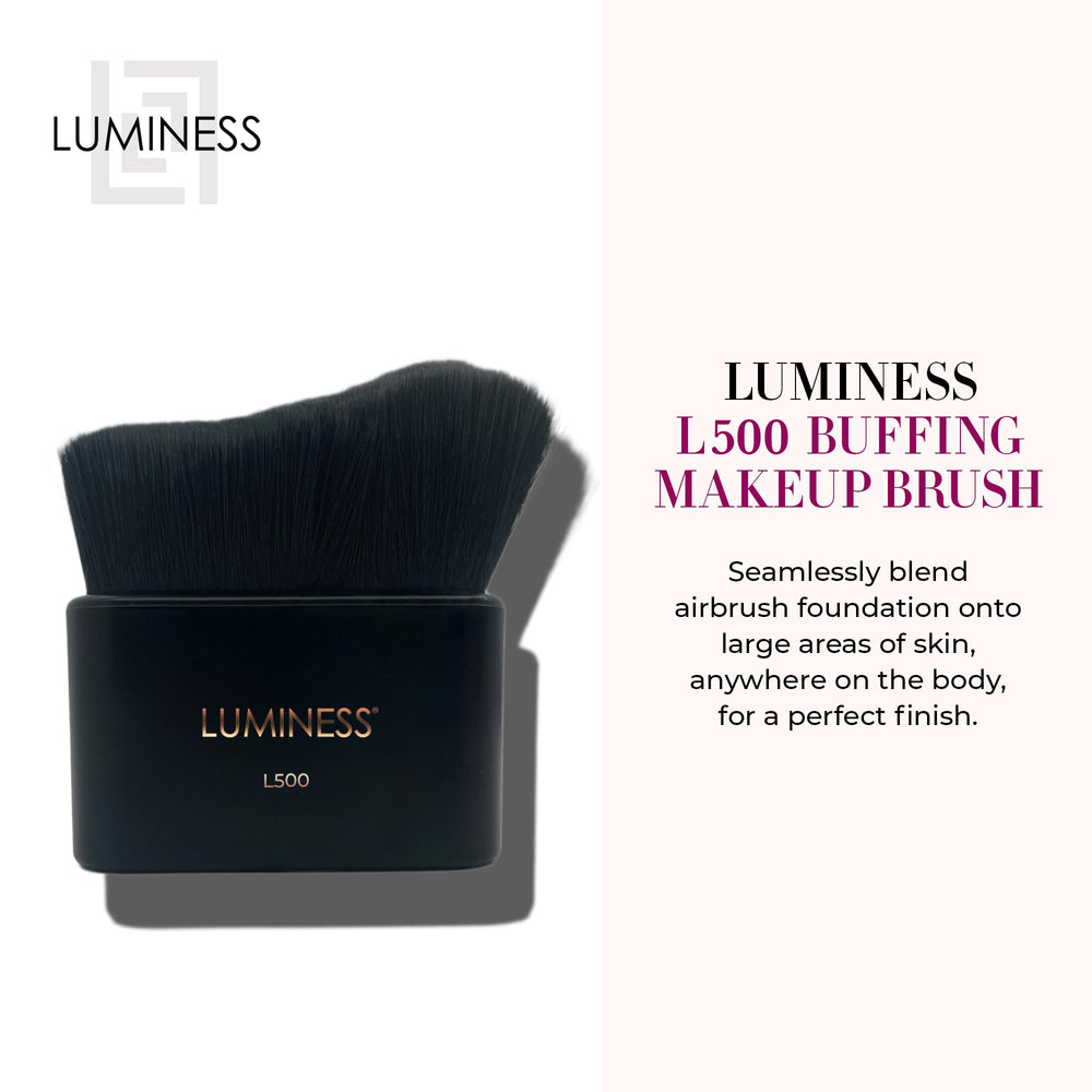LUMINESS large body makeup brush ideal for face, neck, and body blending