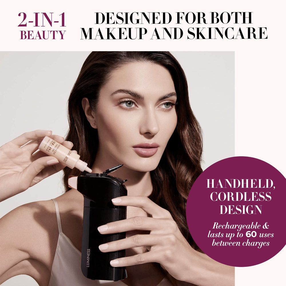 Luminess Silk Advanced Foundation bottle 13 for even complexion.