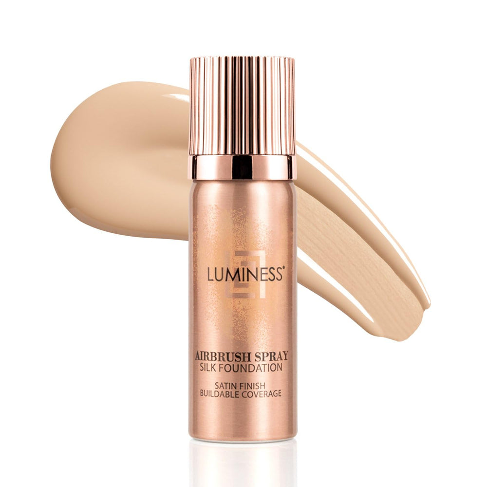 LUMINESS Silk Airbrush Spray Foundation can delivering airbrushed finish and coverage.