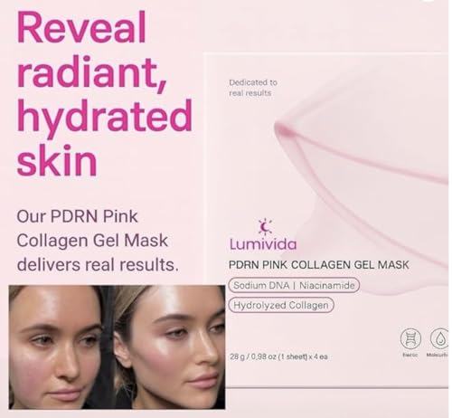 LumiVida Salmon DNA PDRN hydrogel-sheet texture delivering cooling hydration