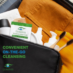  vegan-friendly Lumivis wipes suitable for clean beauty routines.