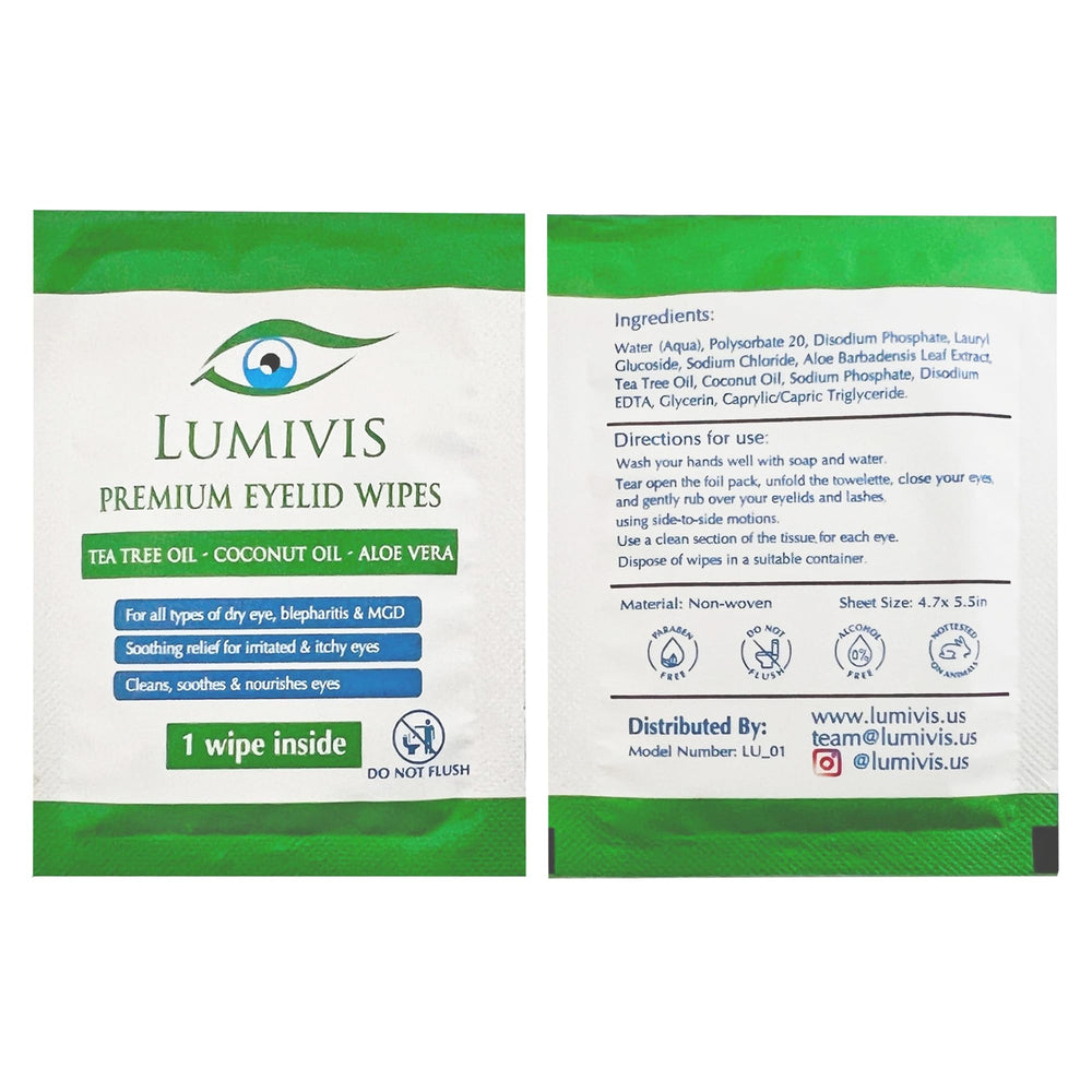 Gentle formula shown suitable for sensitive eye skin.
