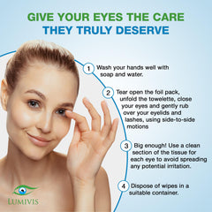 Tea tree oil and aloe illustration of soothing formula.