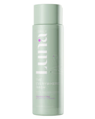 Luna Daily fragrance-free feminine wash bottle front view showing bottle design for sensitive skin benefits