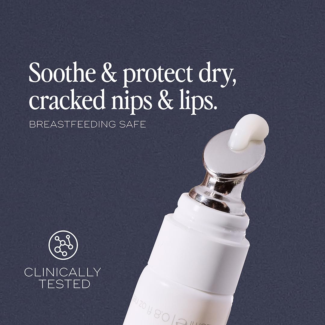 Luna Daily hydrating balm travel size tube nourishes delicate skin throughout postpartum.