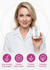 Lunakai Pro women-focused formula image communicates targeted hair care benefits.