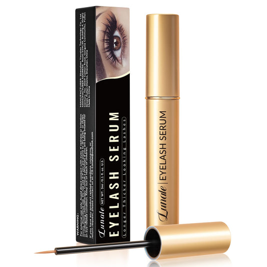 Lunale eyelash growth serum bottle for longer, healthier lashes