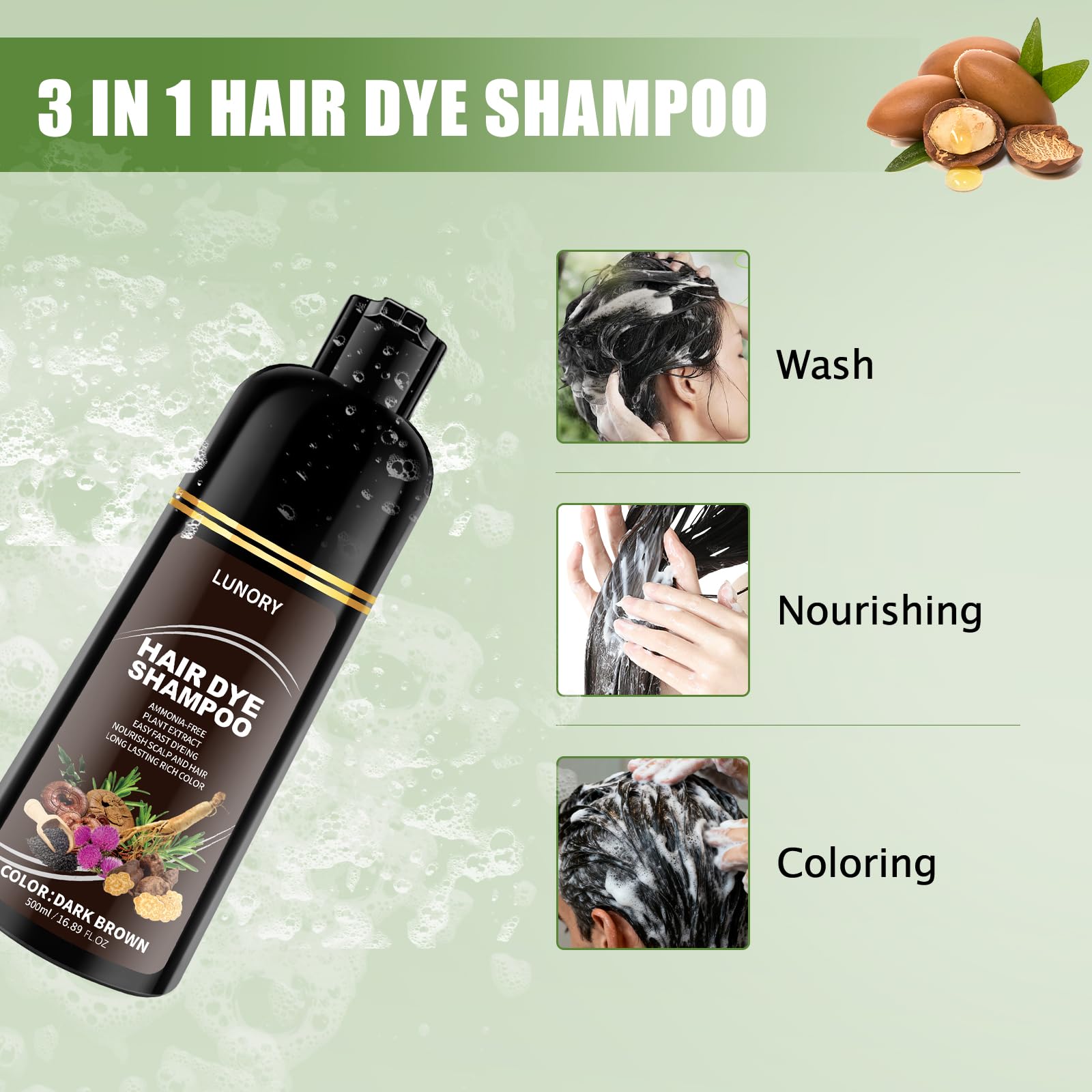 Lunory suitable for all hair types and textures