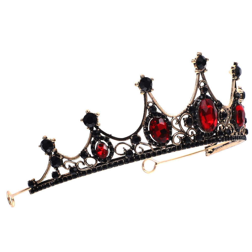 Elegant Baroque headband finish with sparkling stones