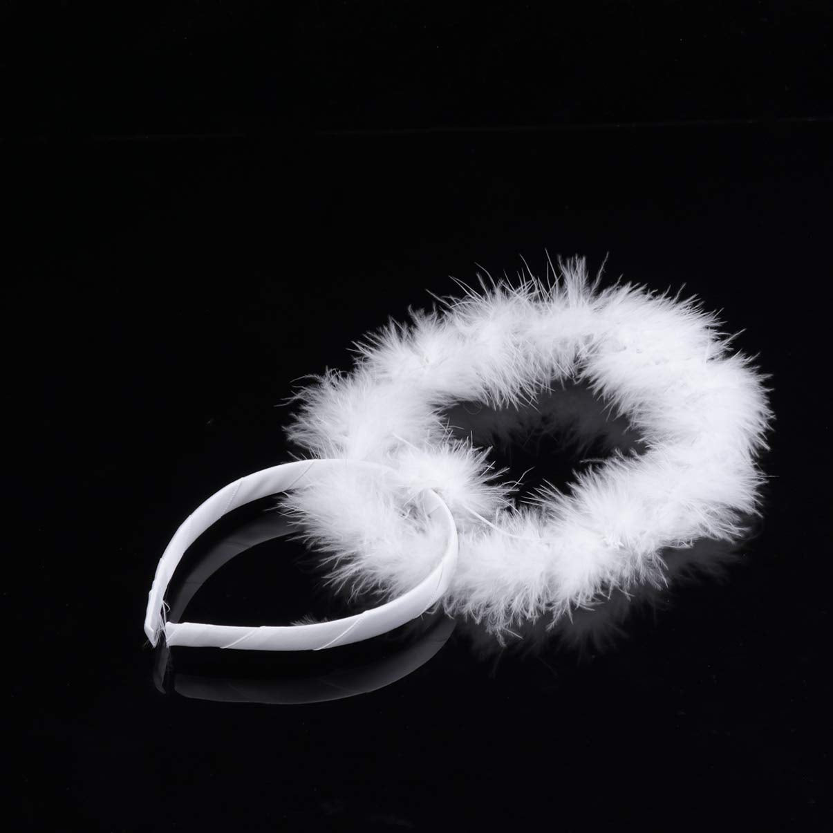 Lurrose party-accessory angel headband white halo for memorable moments.