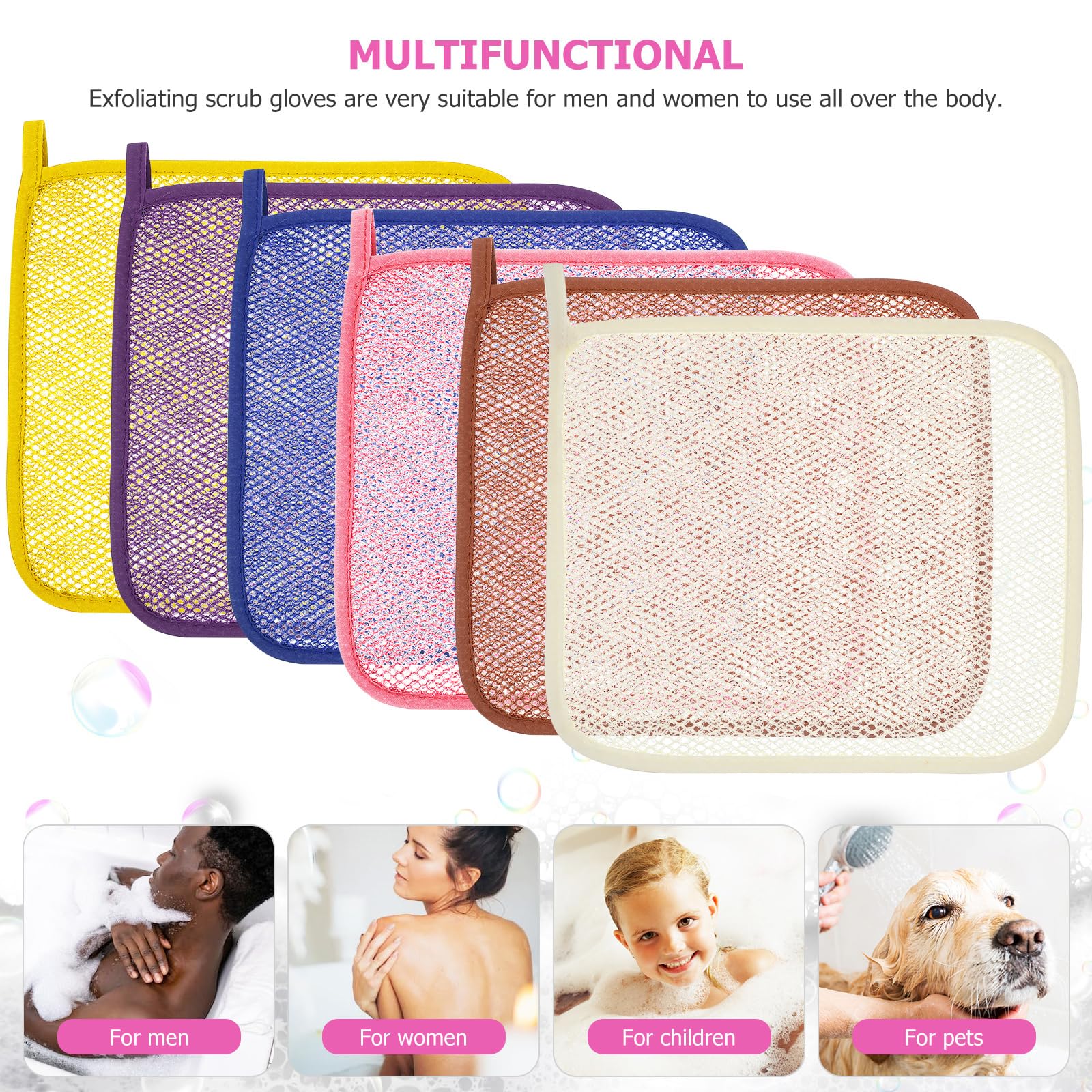 Lurrose quick-dry nylon washcloth dries fast after use