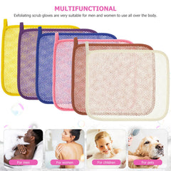 Lurrose quick-dry nylon washcloth dries fast after use