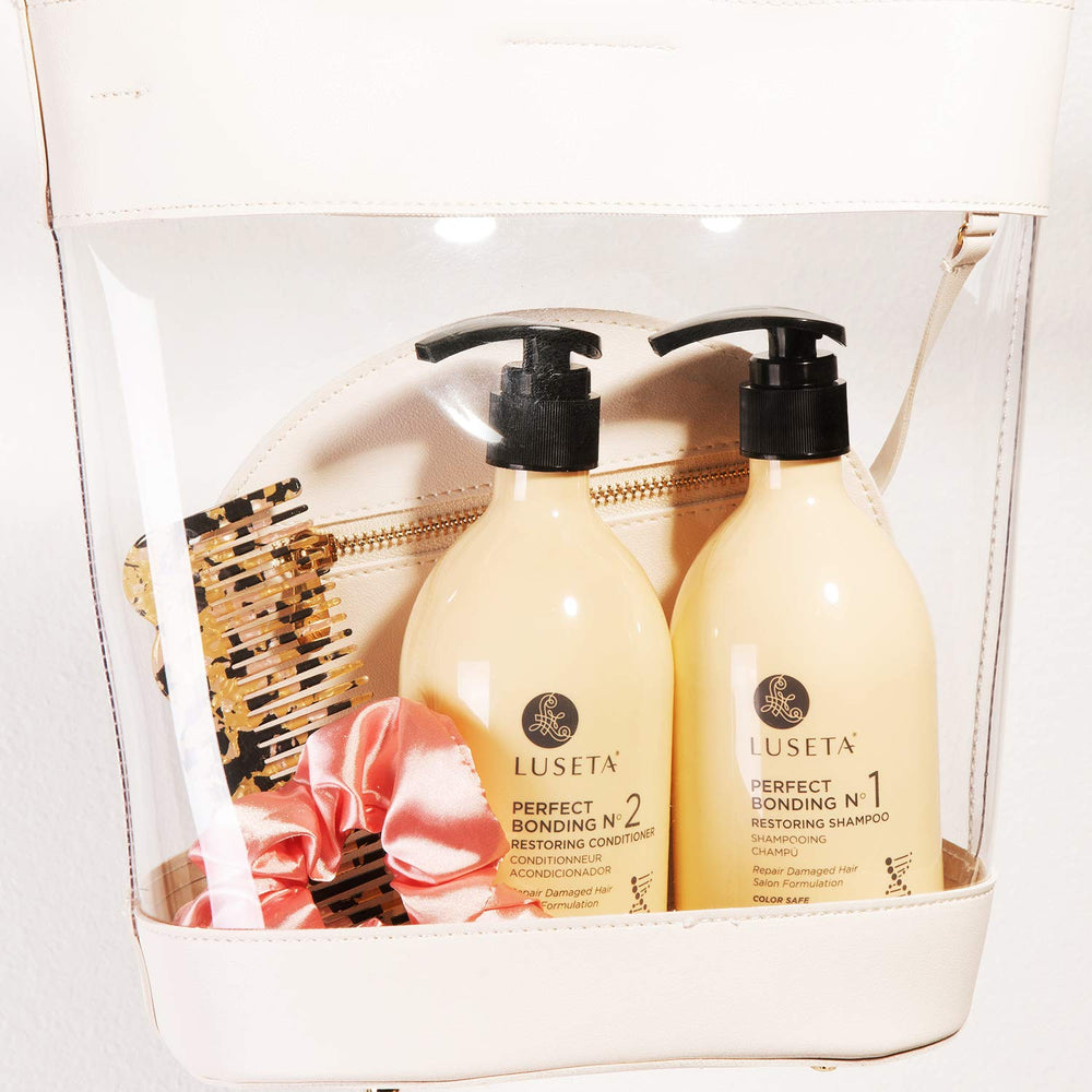 All hair types packaging signals broad suitability for diverse tresses.