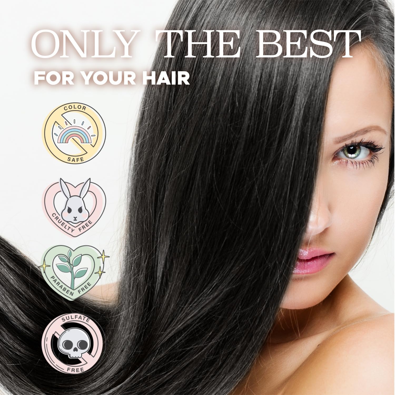 Luseta Argan Oil color-treated hair image indicates color-safe care