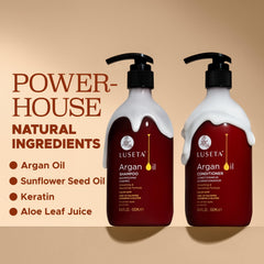 Luseta Argan Oil Set box front showcases complete care system