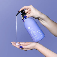 Luseta Biotin & Collagen Conditioner hair close-up reveals smooth, glossy strands
