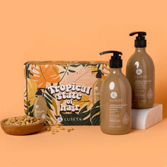 Close-up of Luseta Castor Oil Shampoo lather, cleanses while nourishing.