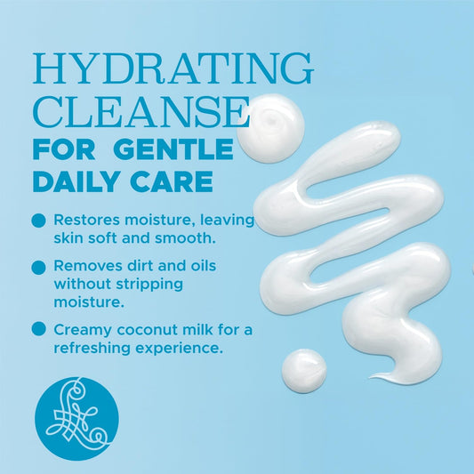 Luseta body wash pump-dispense in hand for easy cleansing
