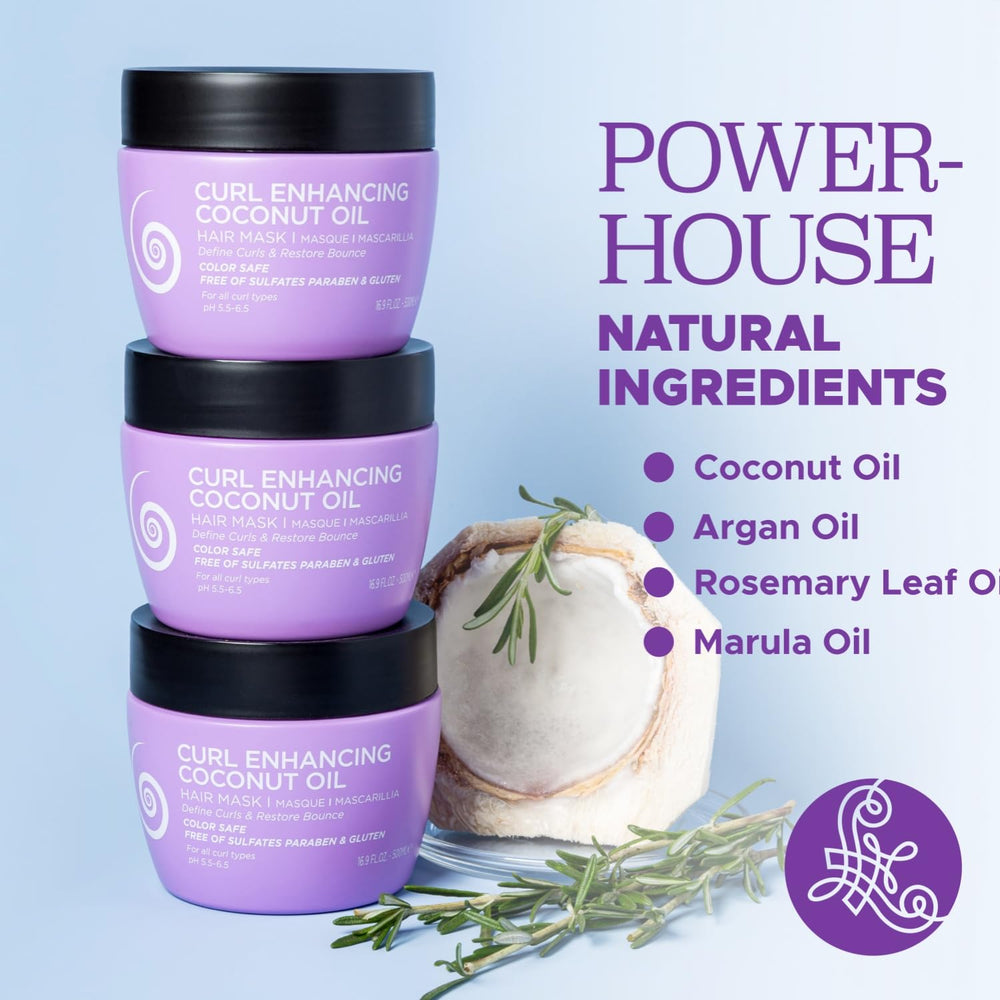 Luseta Curly Hair Mask anti-frizz finish, silky and manageable