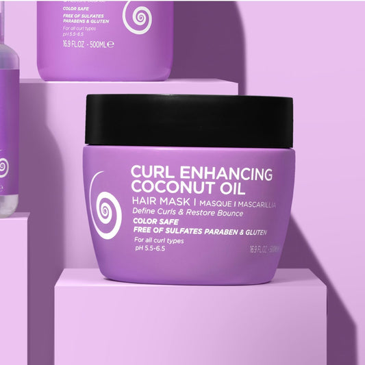 Luseta Curly Hair Mask jar closeup showing creamy formula and nourishing ingredients
