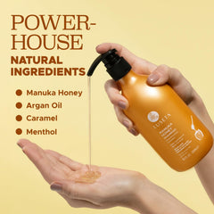 Luseta Manuka Honey Shampoo ideal for daily use on all hair types