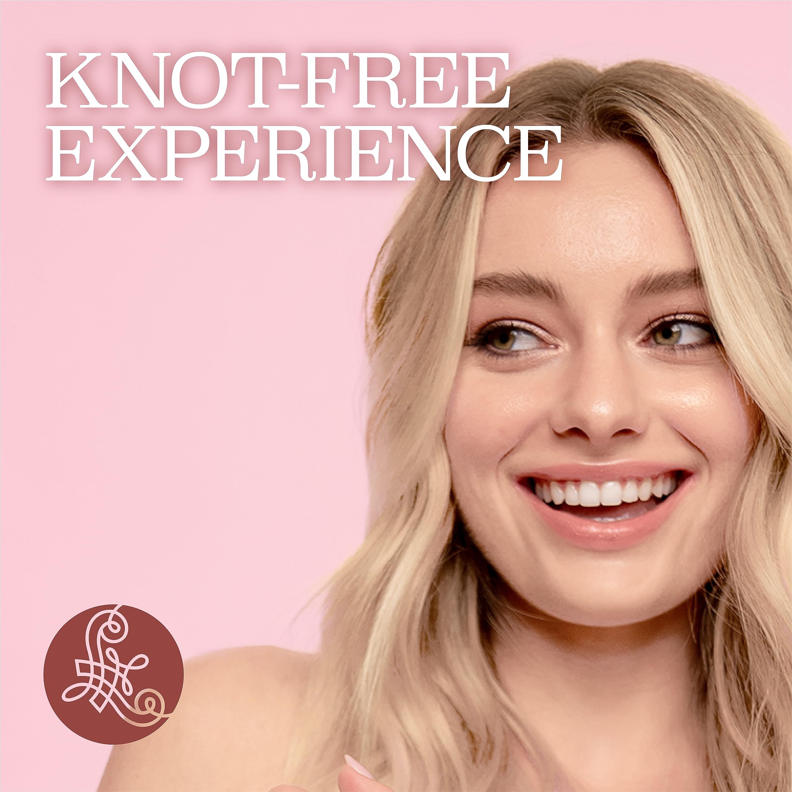 Luseta Tangle Free Mask on curly hair demonstrates improved manageability.