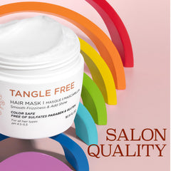 Luseta Tangle Free Mask ingredients include Murumuru butter and Aloe for nourishment.