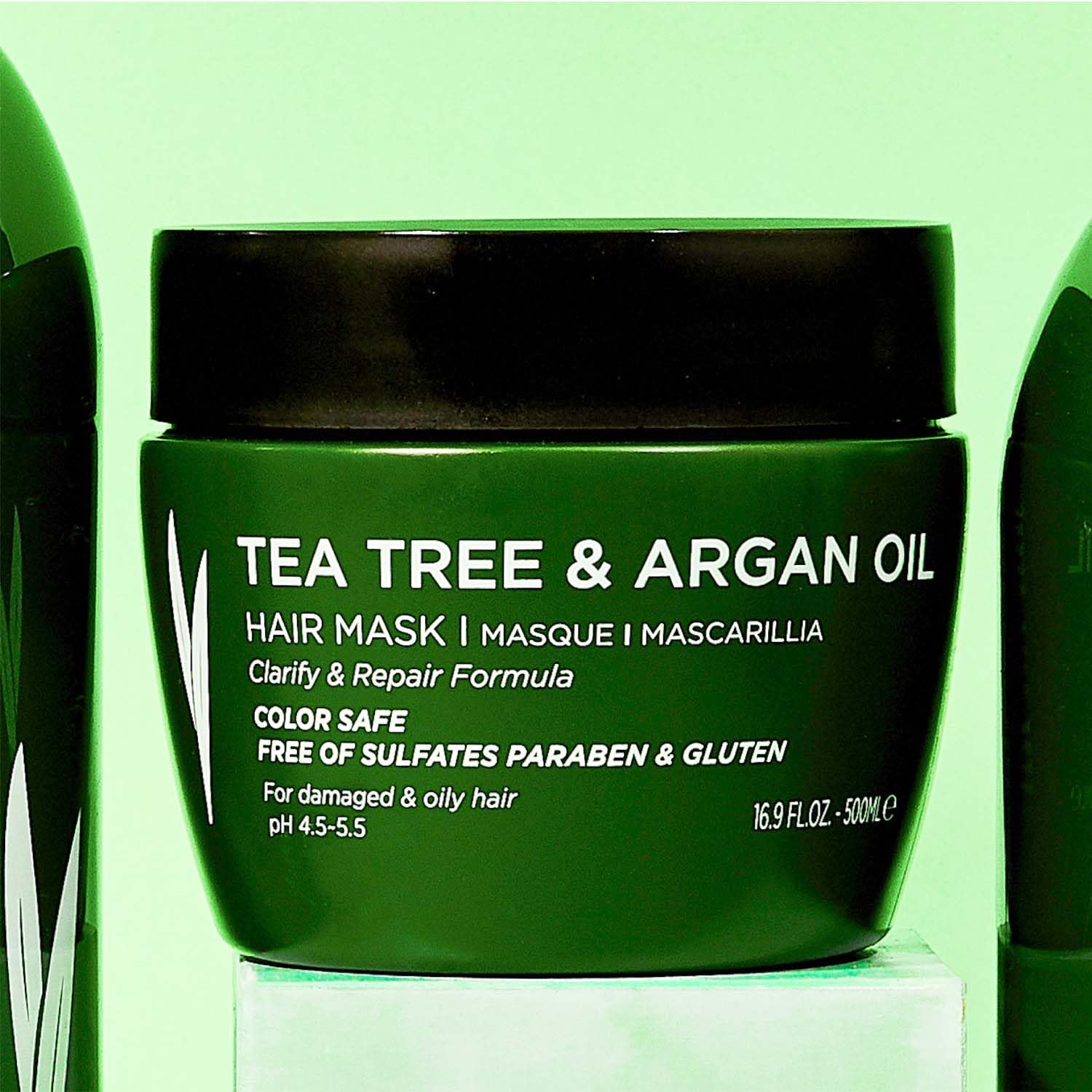 Fragrance profile of Luseta Tea Tree Oil Hair Mask with tea tree and lavender notes
