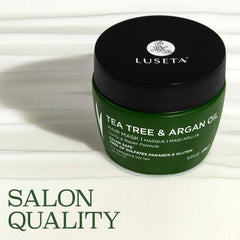 Close-up texture of Luseta Hair Mask showing rich moisture