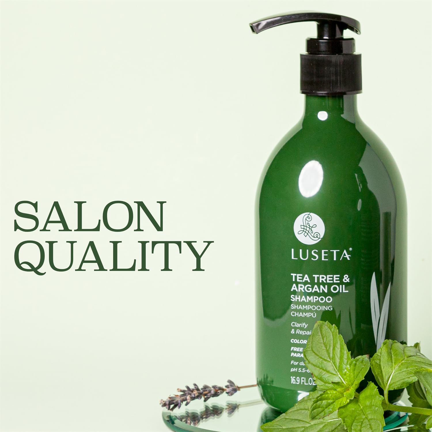Application shot shows easy lather for daily use