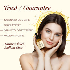 LusheCare Vitamin E Face Oil absorbs quickly for comfortable skin.
