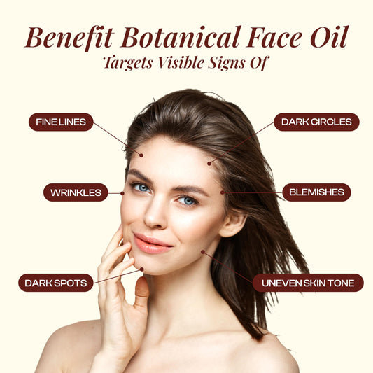 LusheCare Vitamin E Face Oil pump-action shot showing quick absorption.
