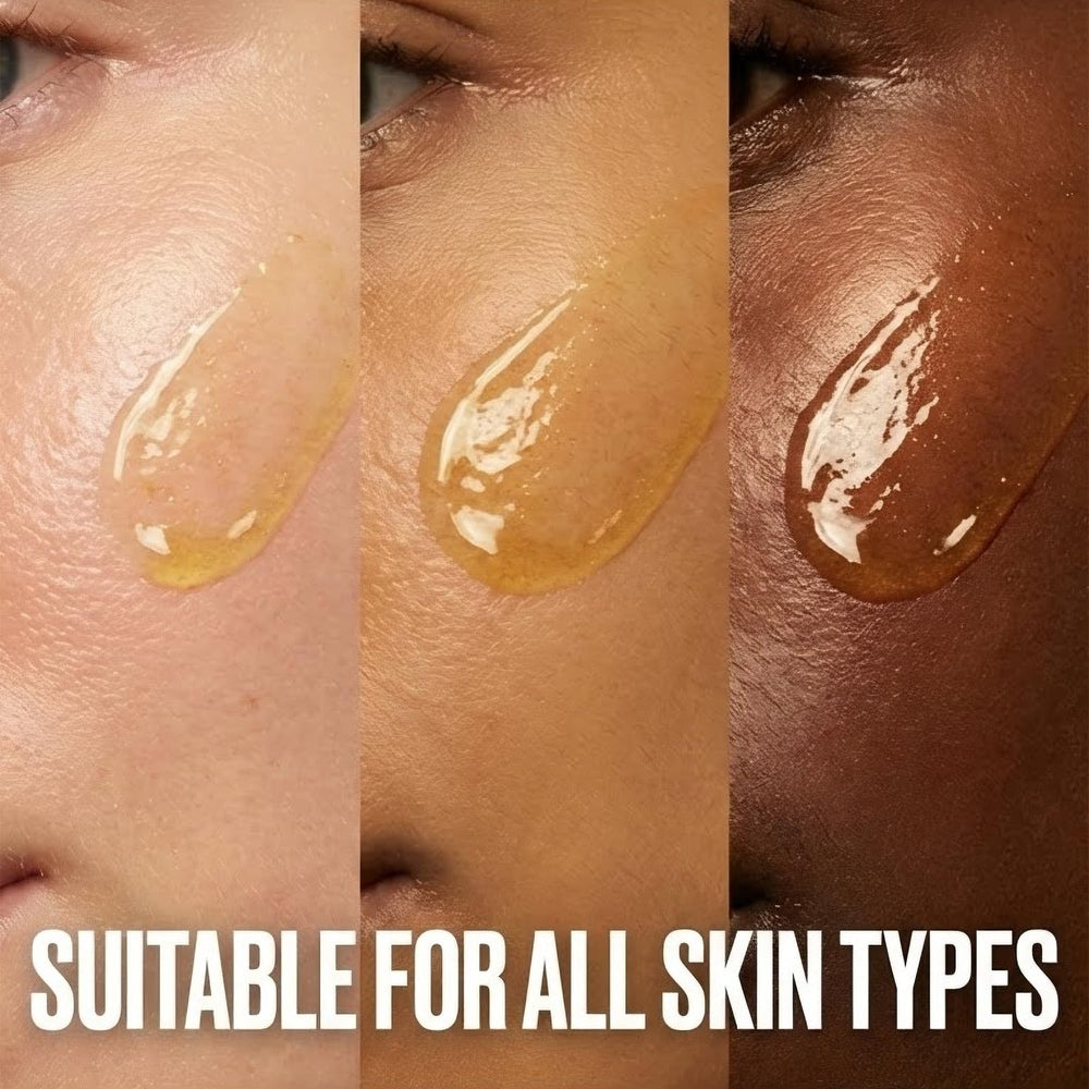 LusheCare Vitamin E Face Oil spa-massage ready for routine.