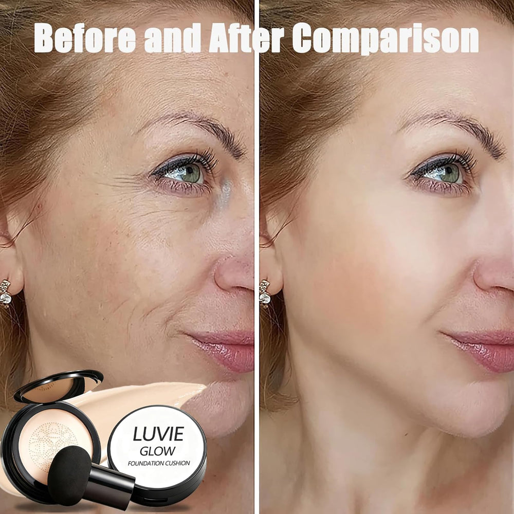 Luvie Glow compact cushion delivering lightweight, long wear