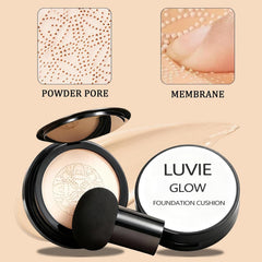 Luvie Glow foundation with hyaluronic acid for lasting hydration