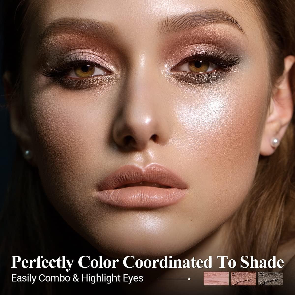 Luxaza creamy texture glides smoothly for even color payoff