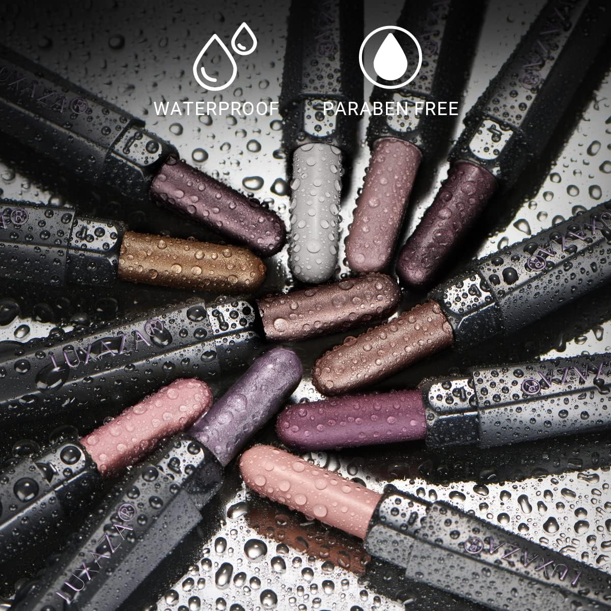 LUXAZA travel-friendly sticks fit compact bags without bulk