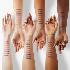 LUXAZA waterproof formula resists sweat for all-day color