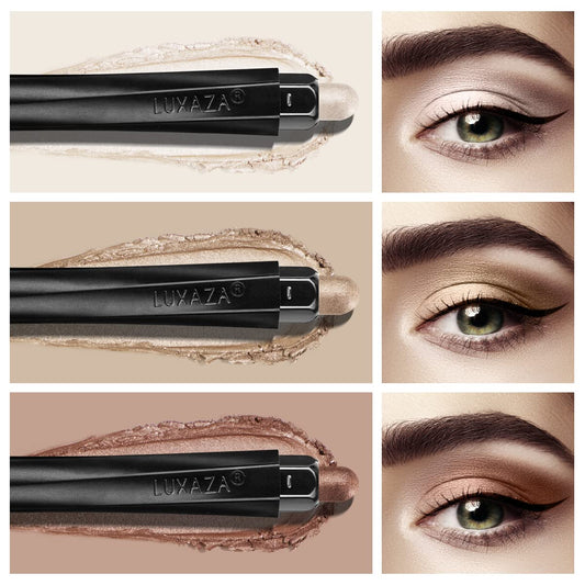 LUXAZA Eyeshadow Stick Neutral Matte for versatile everyday looks