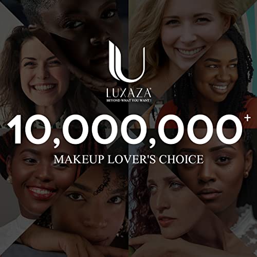 LUXAZA on-the-go eyeshadow set case for travel.
