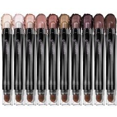 LUXAZA PRO packaging of brown eyeshadow sticks for gifting and storage.