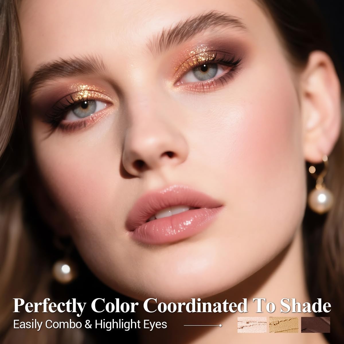 Luxaza Pro built-in blending brush helps smudge-proof color without extra tools.