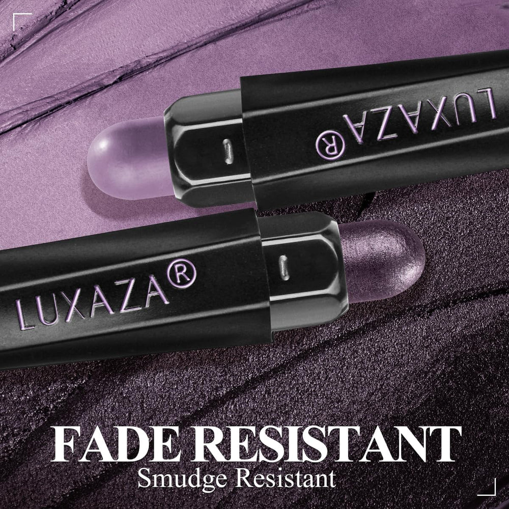 LUXAZA PRO built-in soft brush aids blending and clean edges.