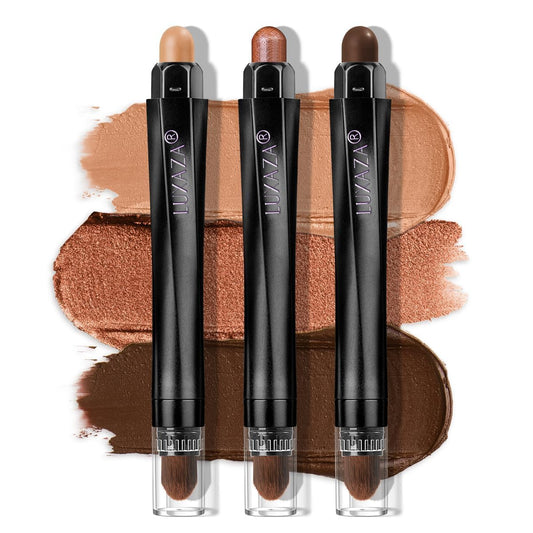 Luxaza Pro Coral Island eyeshadow stick set packaging for convenient use