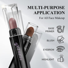 Dark grey shimmer shade from Luxaza Pro adds depth to smoky eyes