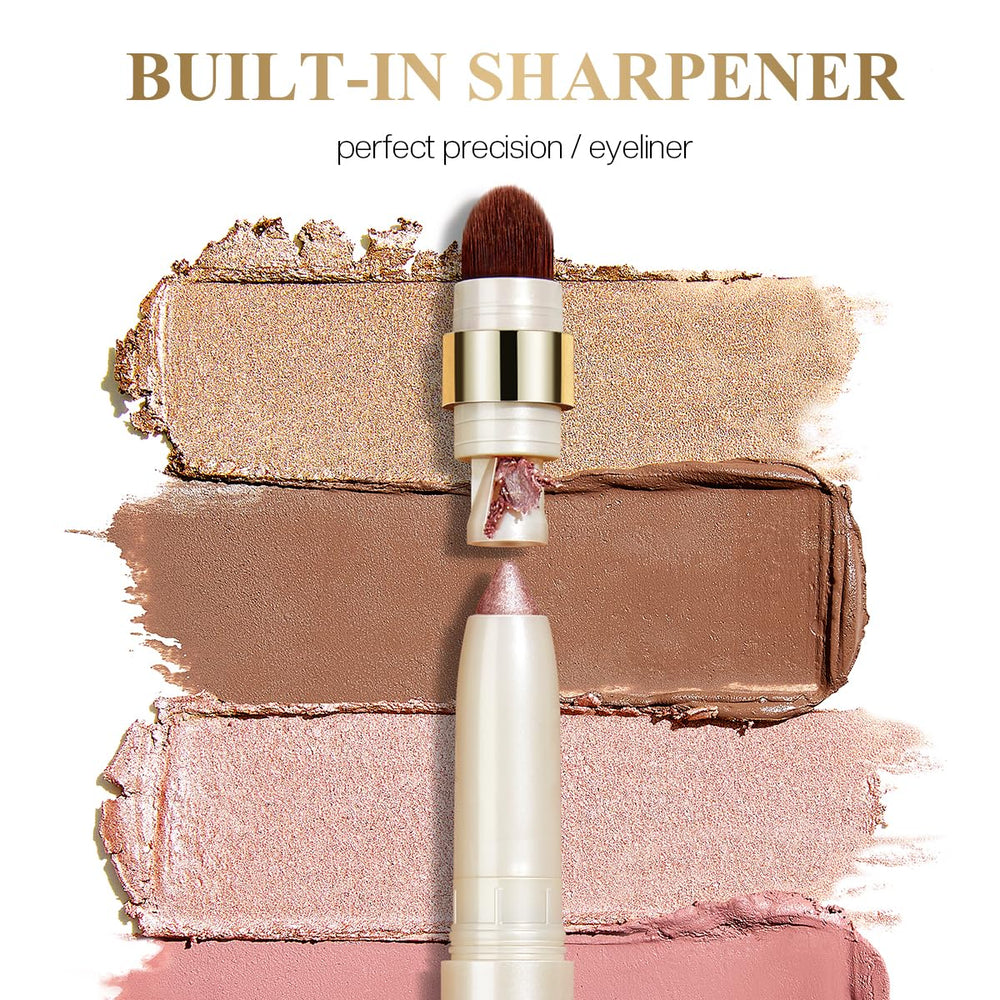 Luxaza Pro Peach-Bud swatch on skin demonstrates long-lasting color.