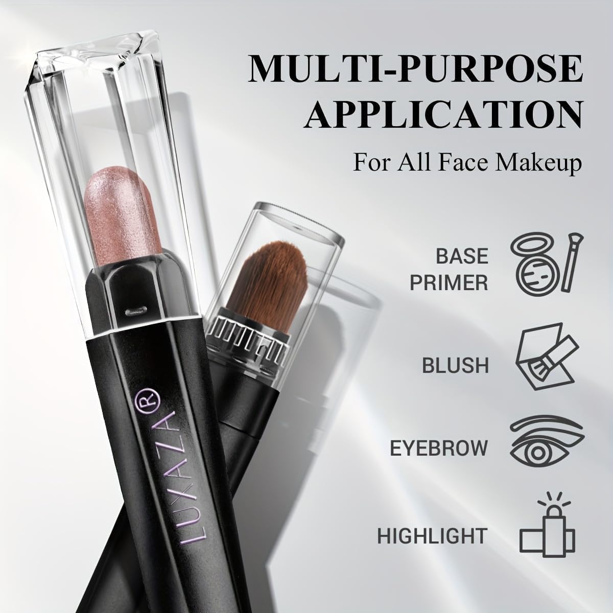 LUXAZA PRO long-wearing color with 10–12 hour performance and minimal reapplication.