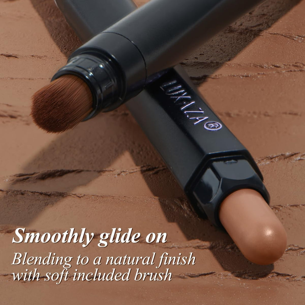 Luxaza Pro long-wear formula for up to 10–12 hours of color.