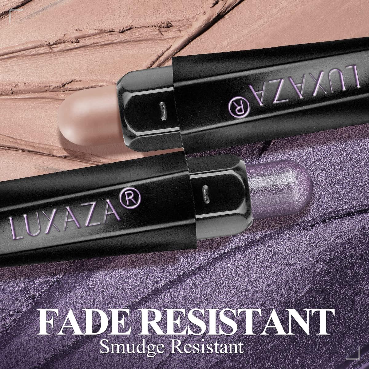 LUXAZA PRO metallic bronze smoky eyeliner pencil for dramatic looks.
